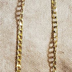 Gold Plated Necklace. 19"