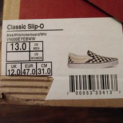 Vans Classic Slip On & Wallet