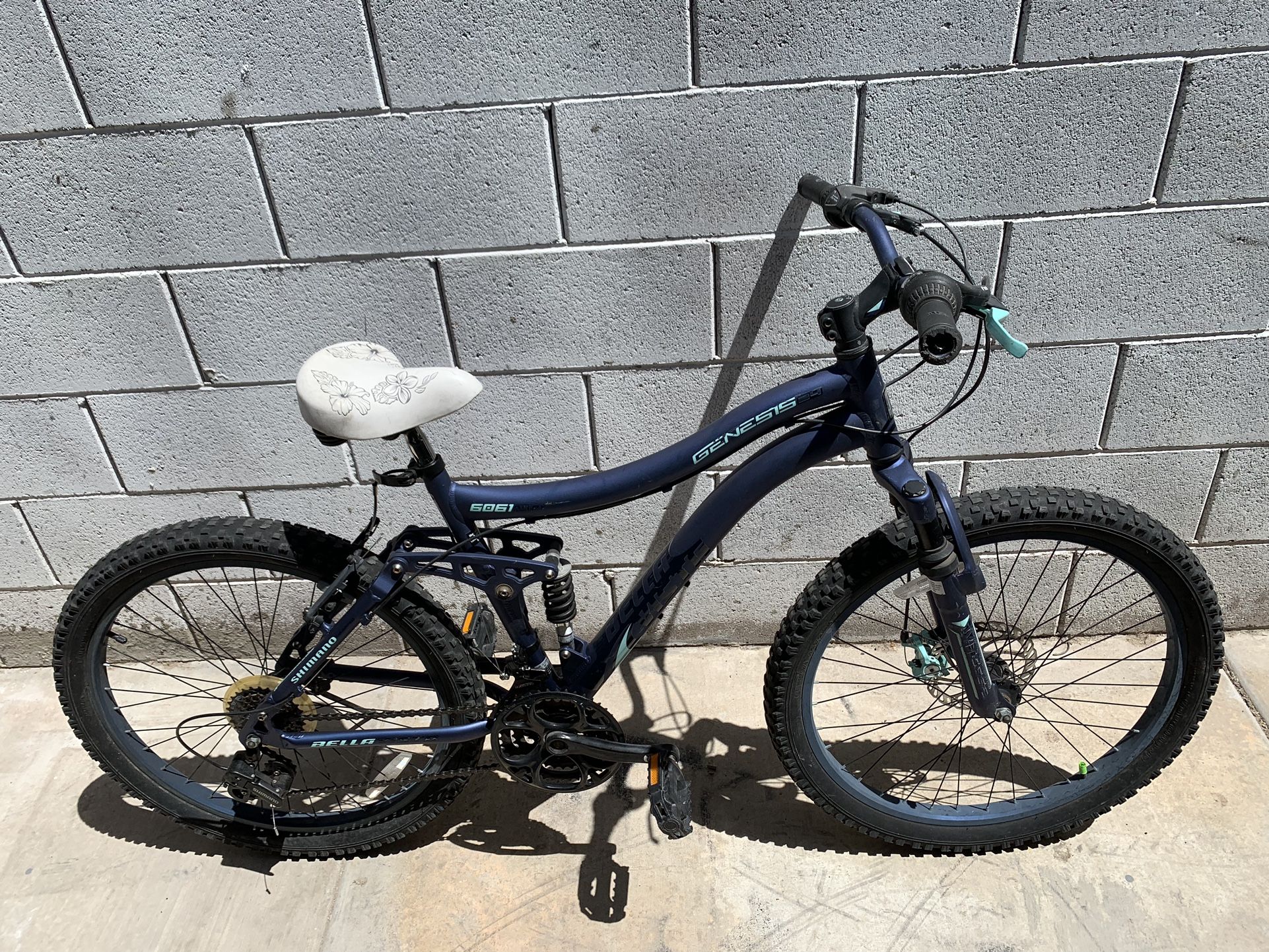 dual suspension bicicleta genesis 6061