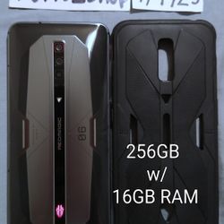 ZTE Nubia Redmagic 6 Pro 256GB & 16GB RAM Android 12 Gaming Phone Silver Unlock