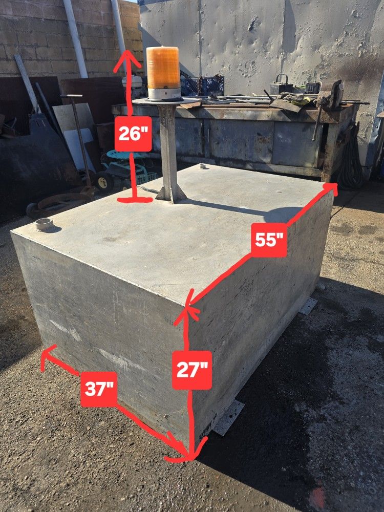 Water Tank Aluminum  100 Gallons 