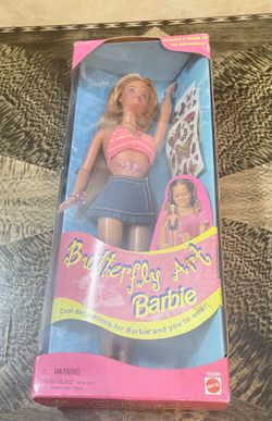 1998 Butterfly Art Barbie doll by Mattel