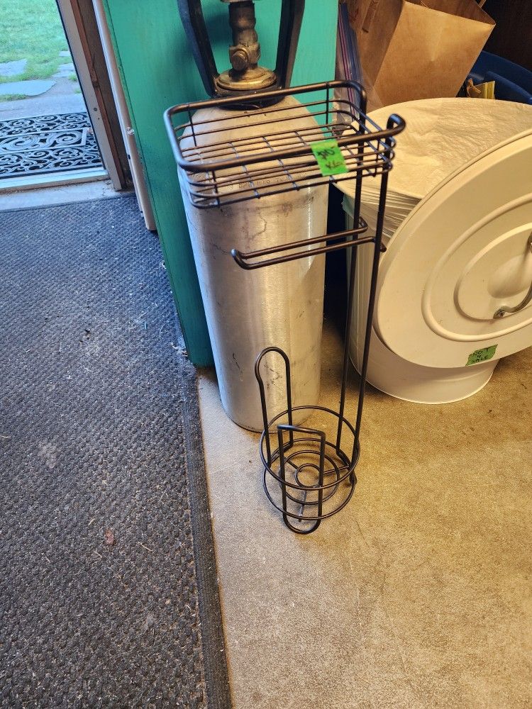 TP Stand And Holder With Little Shelf On Top