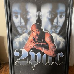 Tupac 2pac Framed Poster Picture Wall Decor
