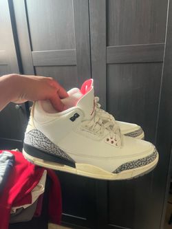 Air Jordan 3 Retro “White Cement Reimagined” Size 11.5 OG Box – Great Condition