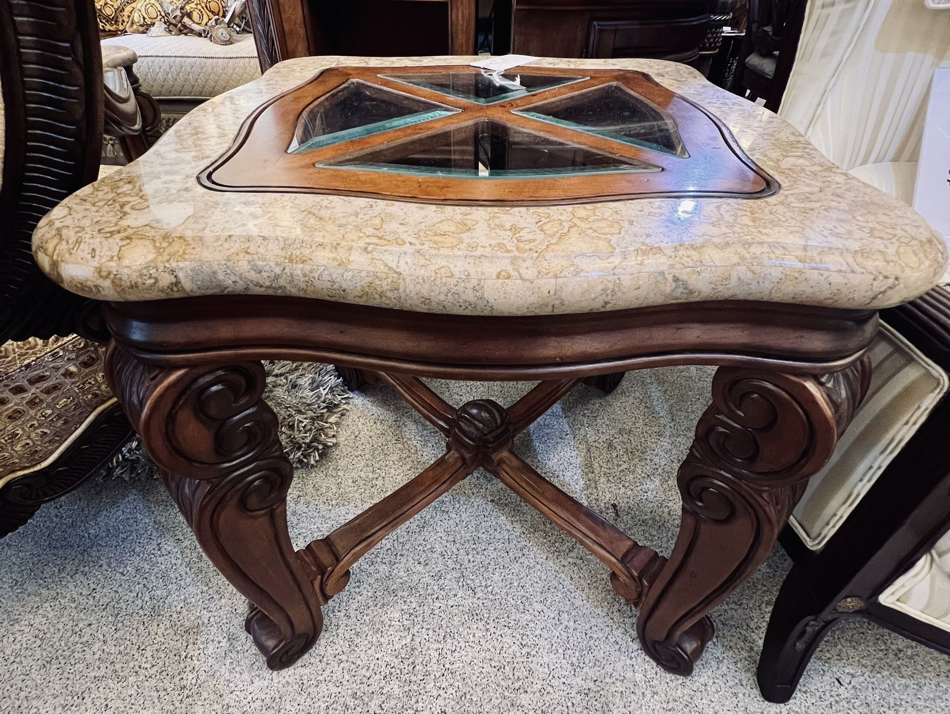 AICO By Michael Amini TUSCANO End Table - NY