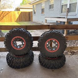 Can-Am Side X Side Factory Take-Off Tires/Rims $300 OBO