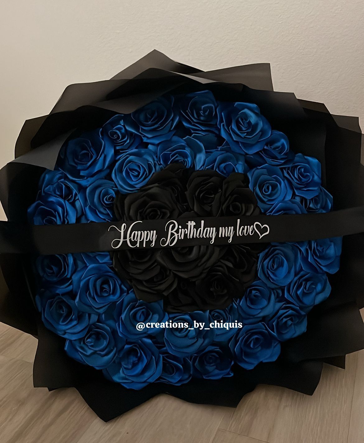 Eternal Rose Bouquet โ 50 Roses โ $300 ๐นโจ