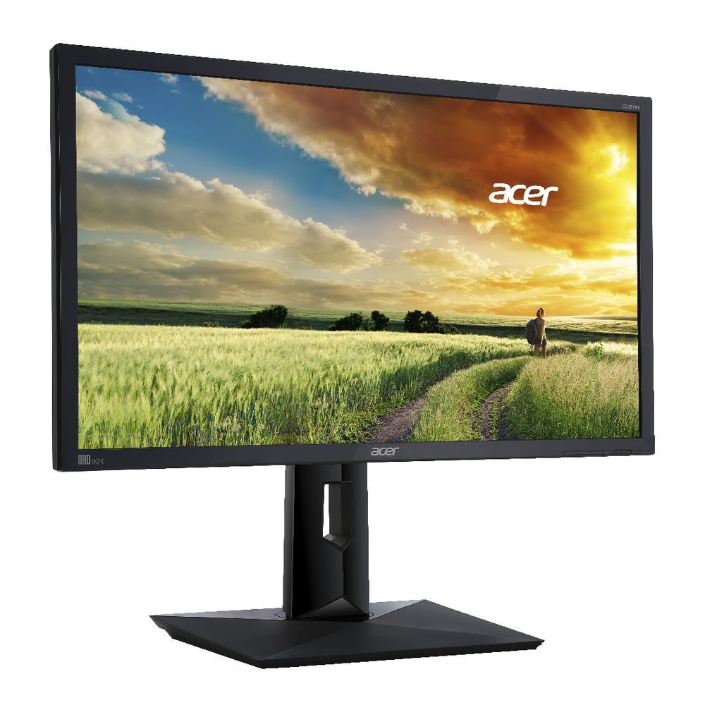 Acer - CB281HK 28" LED 4K UHD FreeSync Monitor - Black