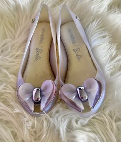 Mini Melissa Purple Barbie Flats *Size 13