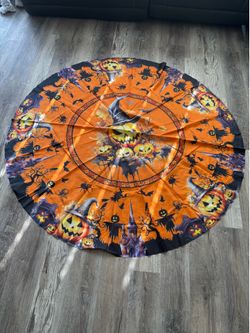 Halloween round tablecloths