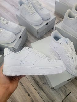 Mens white af1s