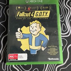Fallout 4 G.O.T.Y Edition Xbox One 