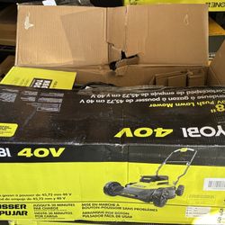 Ryobi 40v Push Mower 