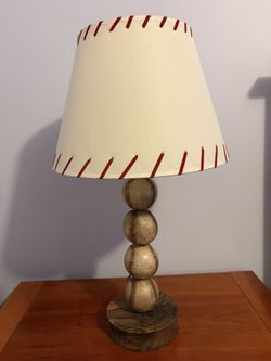Baseball Table Lamp