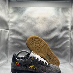 Nike Air Force 1 low remix black GS