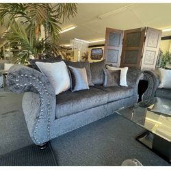 Brand New 2 Piece Customizable Sofa Loveseat Set