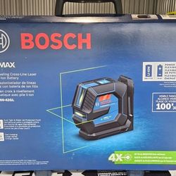 Bosch 100 ft. Green Self Leveling Line Laser Level with Li-Ion Battery