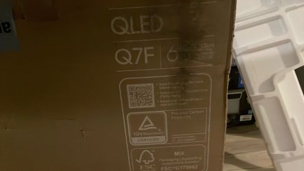 65” Samsung QLED tv read description!!!!
