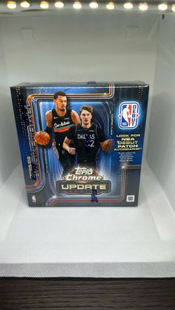 2025/26 Topps Chrome Update Series Basketball Mega NBA Box