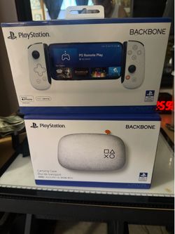 PlayStation backbone with backbone carrying case