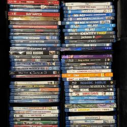 BLU-RAY DVDS - $1 EACH 