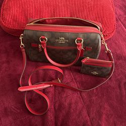 Coach Purse And Coin Wallet