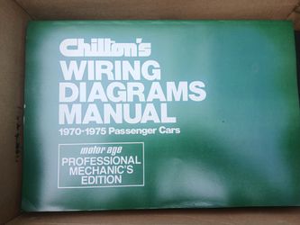 Chilton Wiring Diagram Manuals 70-84