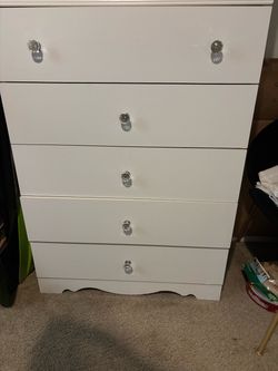White dresser