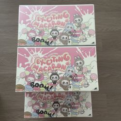 Sealed Whole Box  Exciting  Macaron V1 Labubu The Monsters