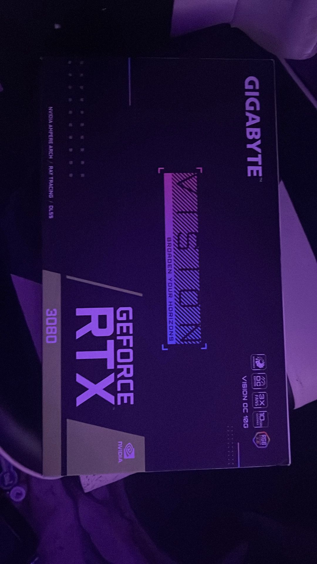 gigabyte vision oc 3080 1gb