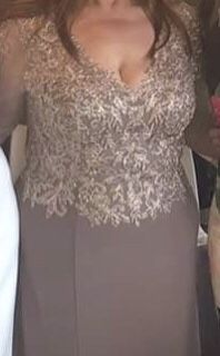 Elegant dress from Macy’s, Size XL / Vestido elegante de Macy’s para una ocasión especial, talla XL, marca Eva