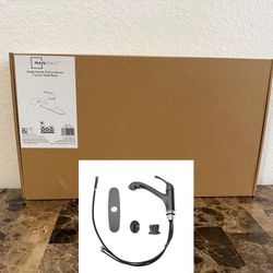 Modern Pull Out Kitchen Faucet Matte Black