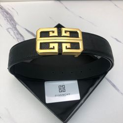 Givenchy Black Men Belt New 