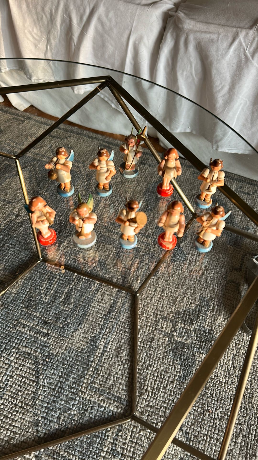Angel Orchestra From Germany, Hand Painted