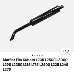 Muffler Fits Kubota