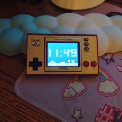 Super Mario Bros Game N Clock
