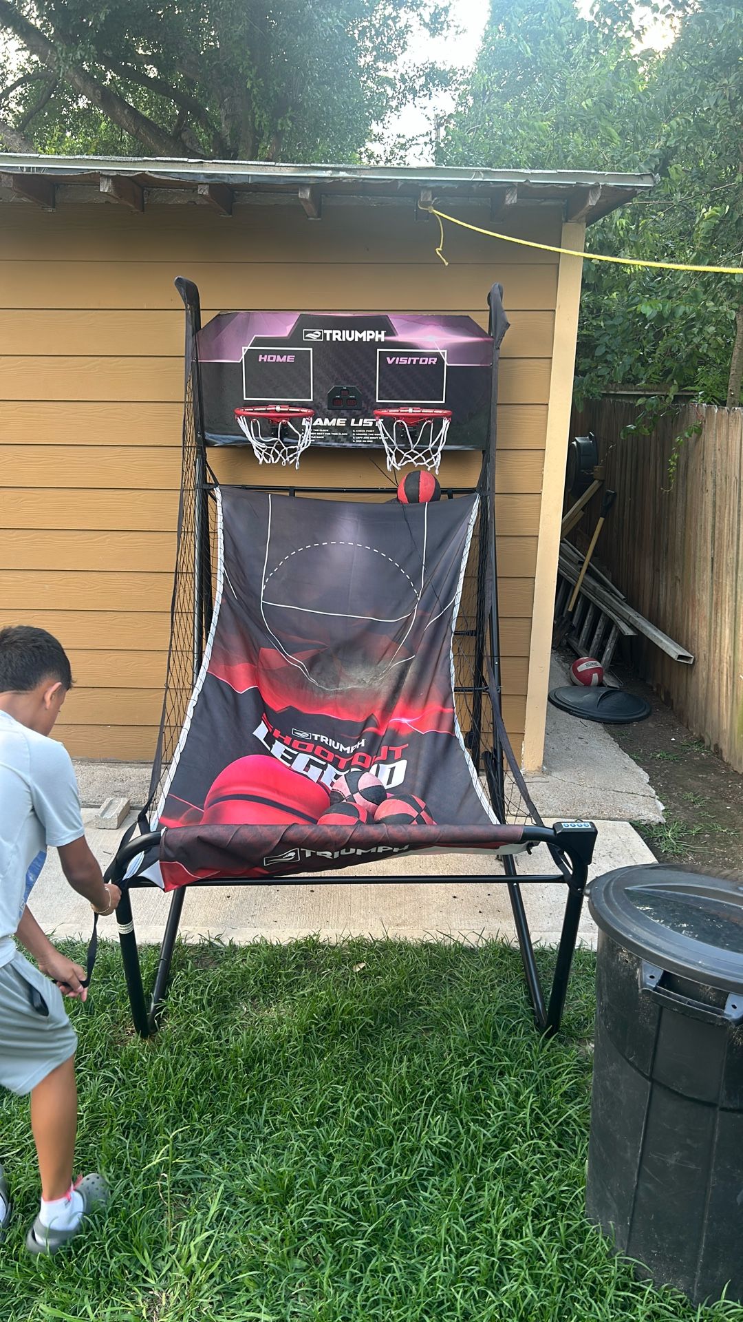 Basketball Playing Station