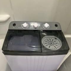 Twin Tub 20Lbs Top Load Washing Machine with Gravity Drain