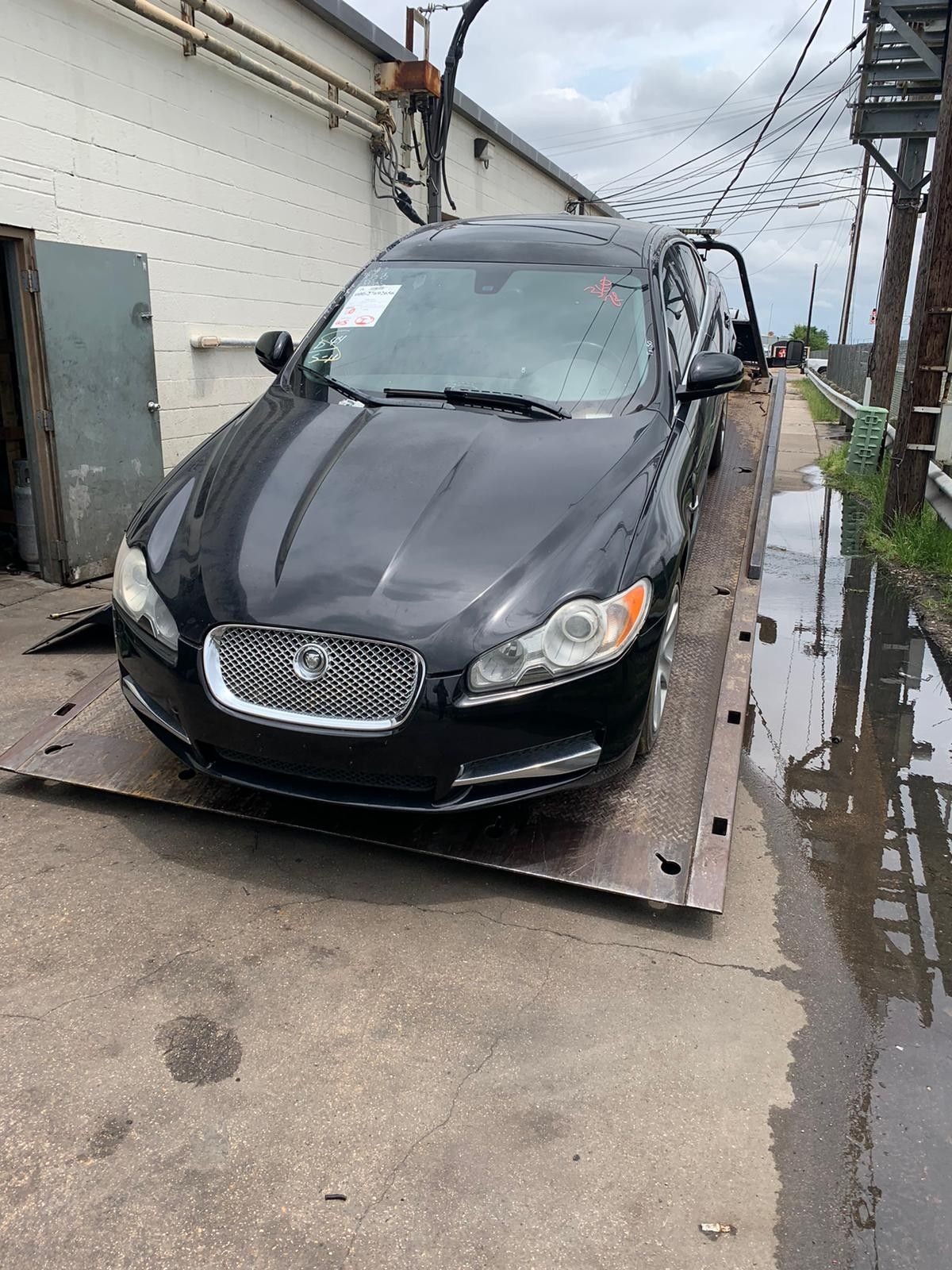 Parting out 2010 JAGUAR XF 4-DR EBONY BLACK