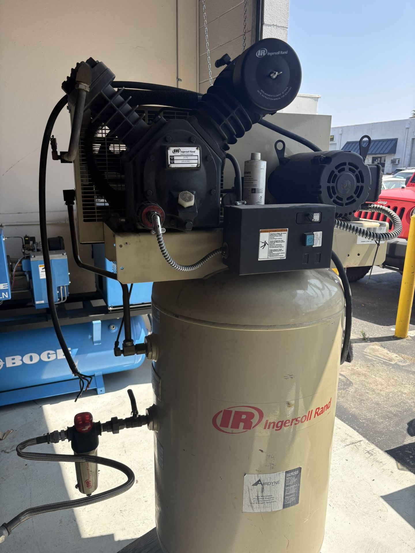 Heavy Duty Compressor With Dryer