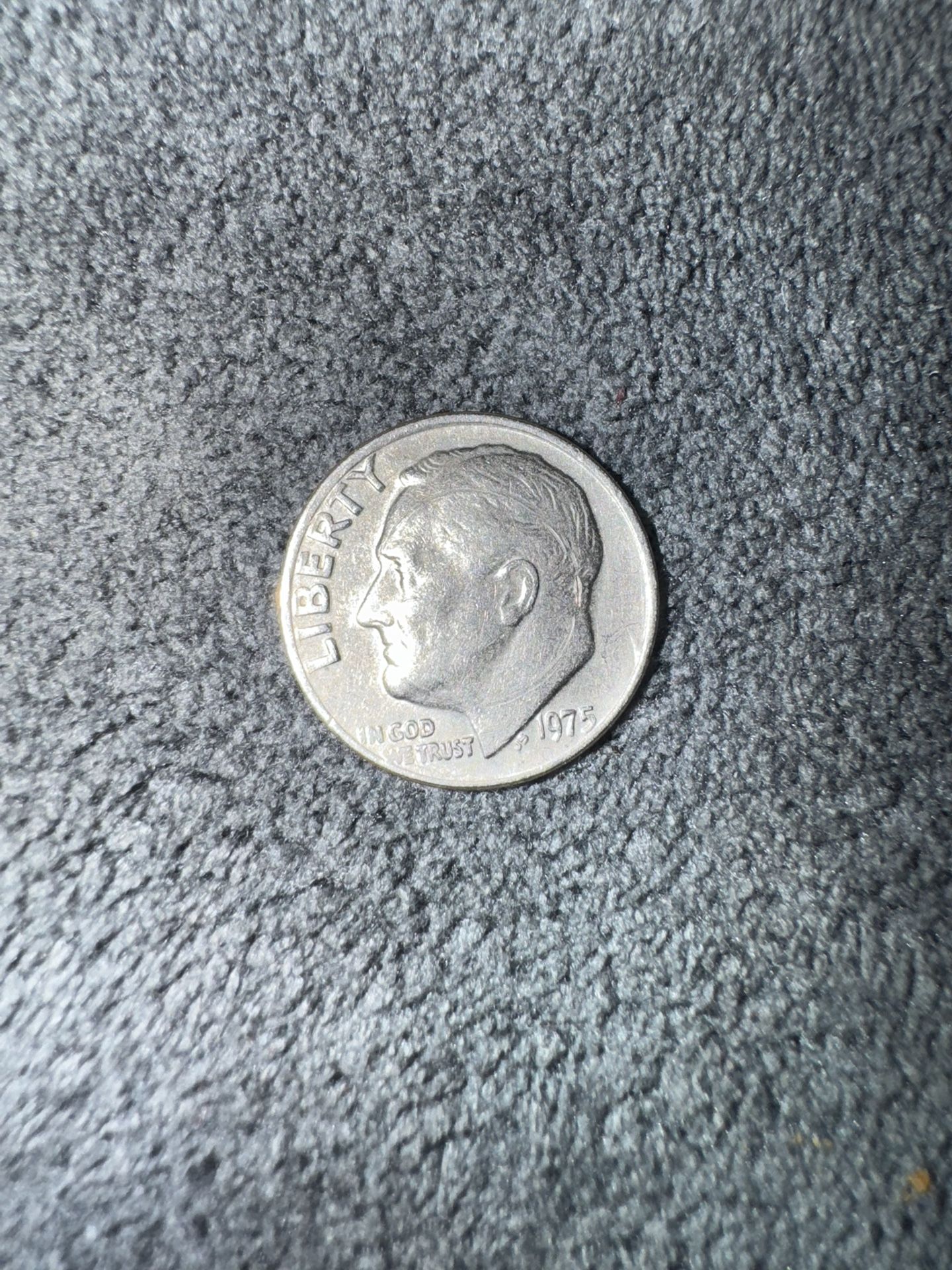 1975 Roosevelt  dime