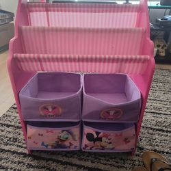 Mini Mouse Book and Toy Organizer 