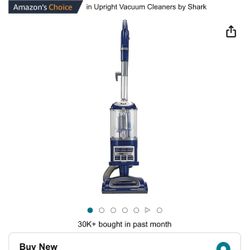 Shark NV360 Navigator Lift-Away Deluxe Upright Vacuum with Large Dust Cup Capacity, HEPA Filter, Swivel Steering, Upholstery Tool & Crevice Tool, Blue