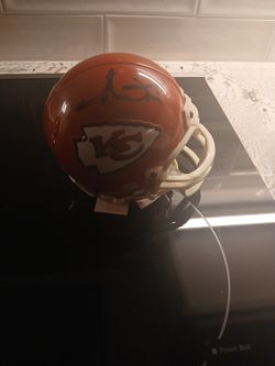 Andre Risen Autograph Mini Helmet 9
