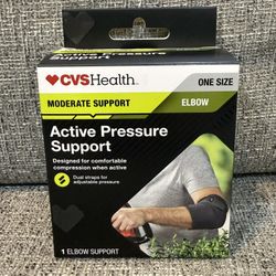Brand New CVS Health Active Pressure Elbow Support 