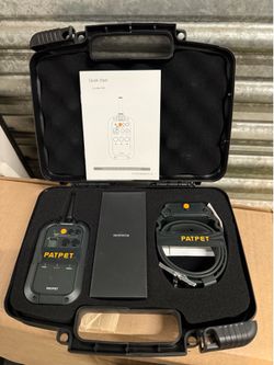 PATPET Dog Training Collar (15-140lbs) - 3/4 Mile Range E Collar Shock Collar