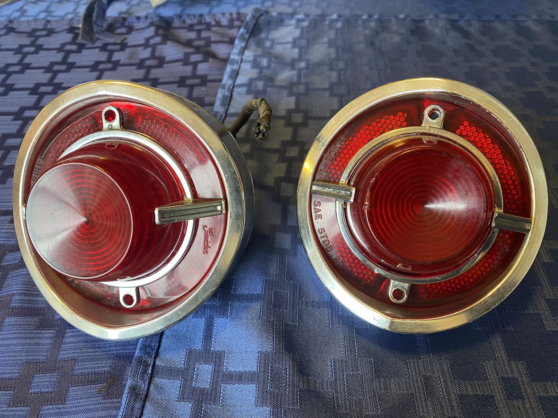 1962 Impala SS Both Are Right Side Taillight/turnsignal Assemblies