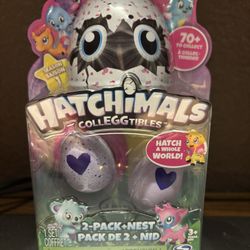 2 Unopened Hatchimals CollEGGtibles Season One, 2-Pack+Nest