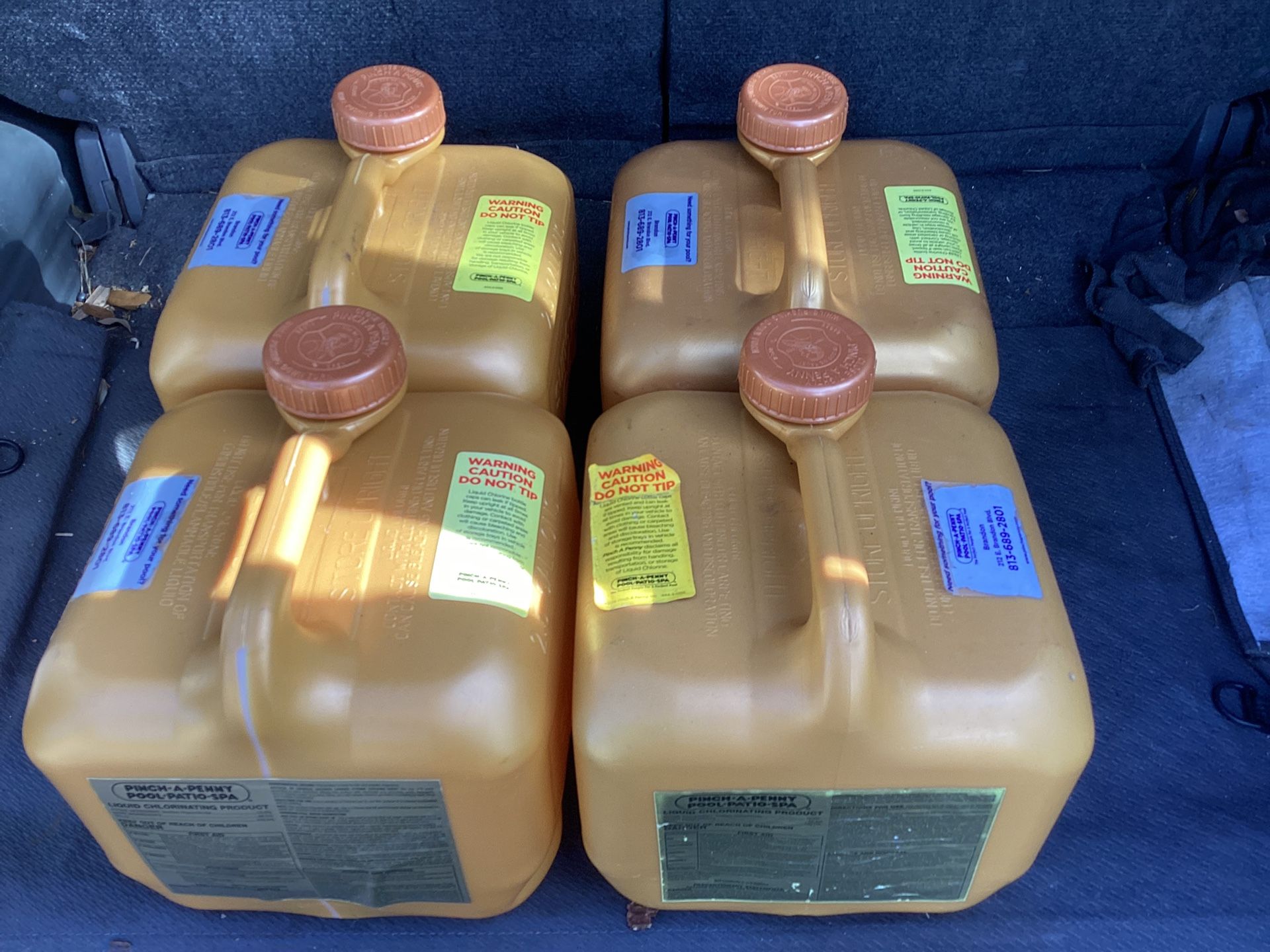 Poor Chlorine Jugs